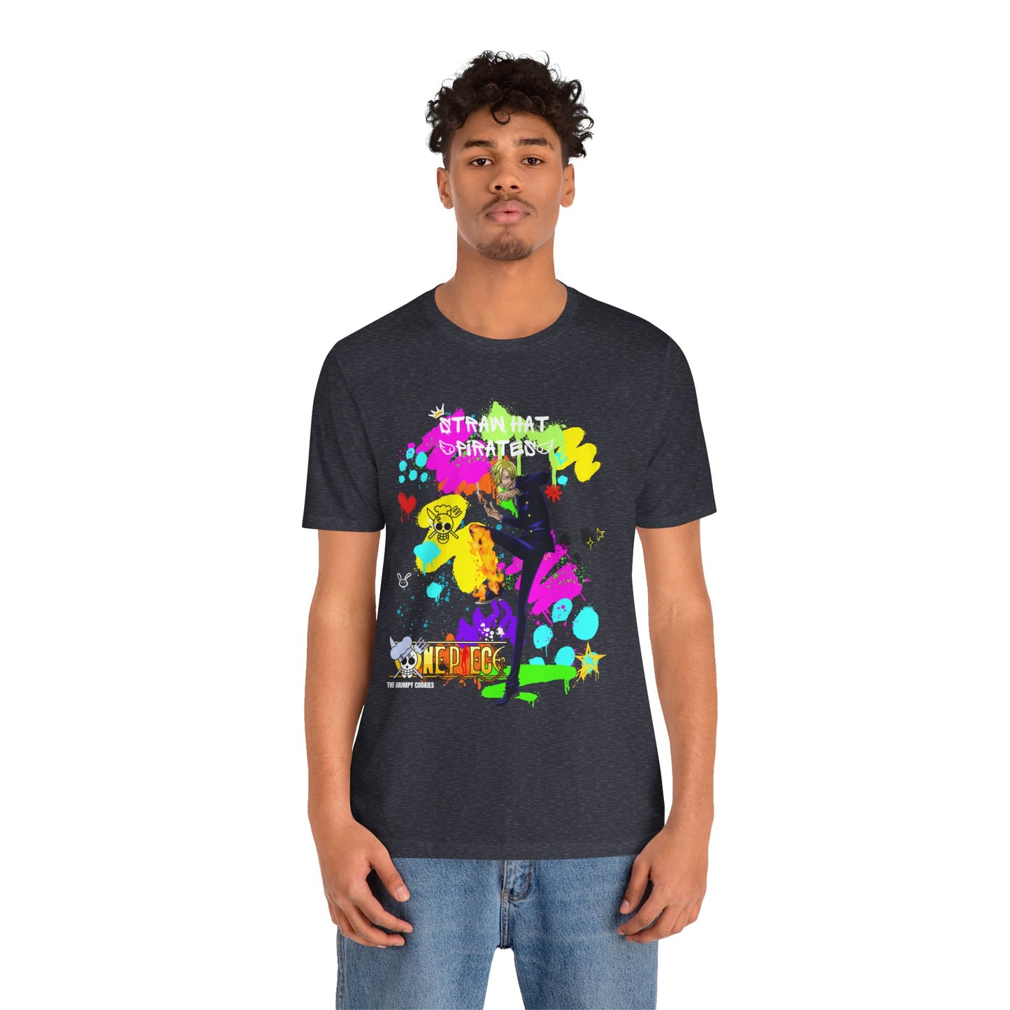 One Piece - Graffiti Sanji Unisex Jersey Short Sleeve Tee