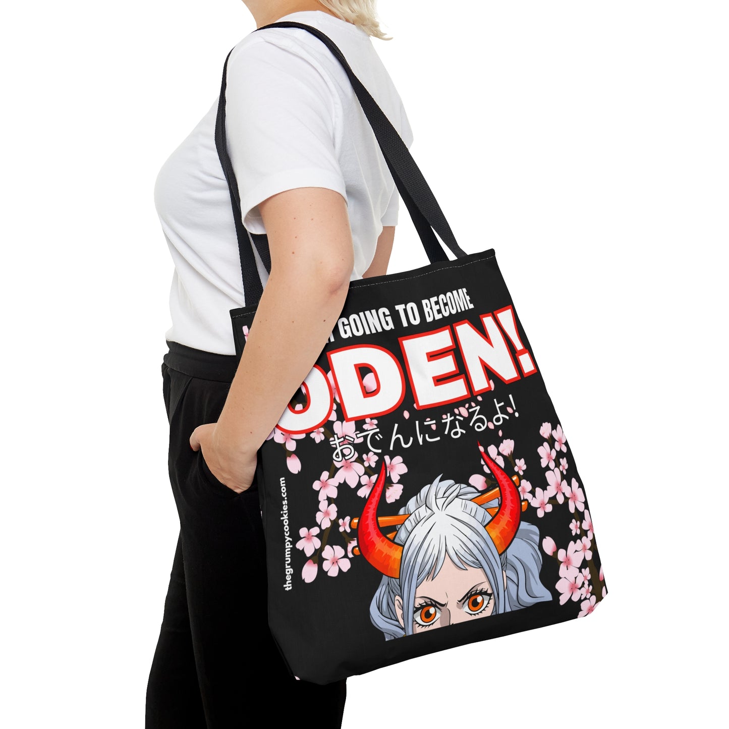 Black I Will be Oden Tote Bag