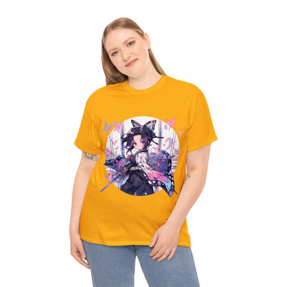 Stained Glass Shinobu Kocho Series Unisex Heavy Cotton Tee