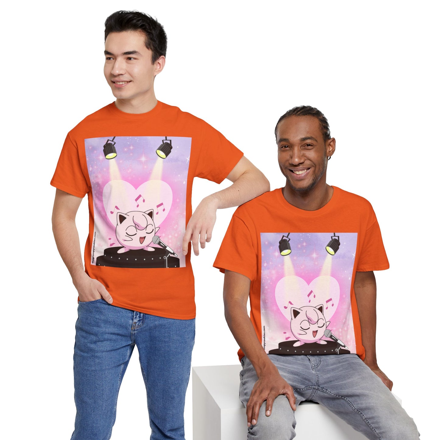 Jiggly On Stage Unisex Heavy Cotton Tee