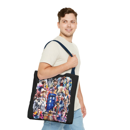 Dr Who - The Doctor and his Foes Tote Bag