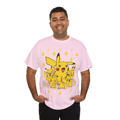 Pika Pika Pika Unisex Heavy Cotton Tee