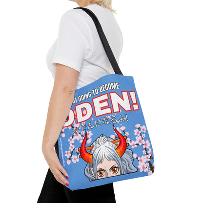 Blue I Will be Oden Tote Bag