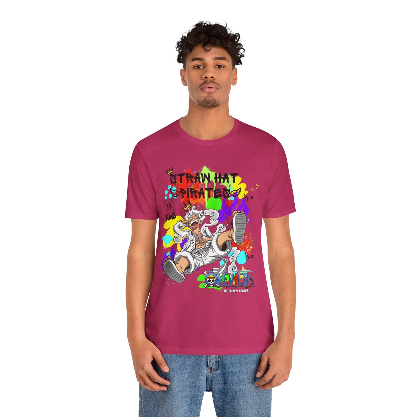 One Piece - Graffiti Luffy Unisex Jersey Short Sleeve Tee