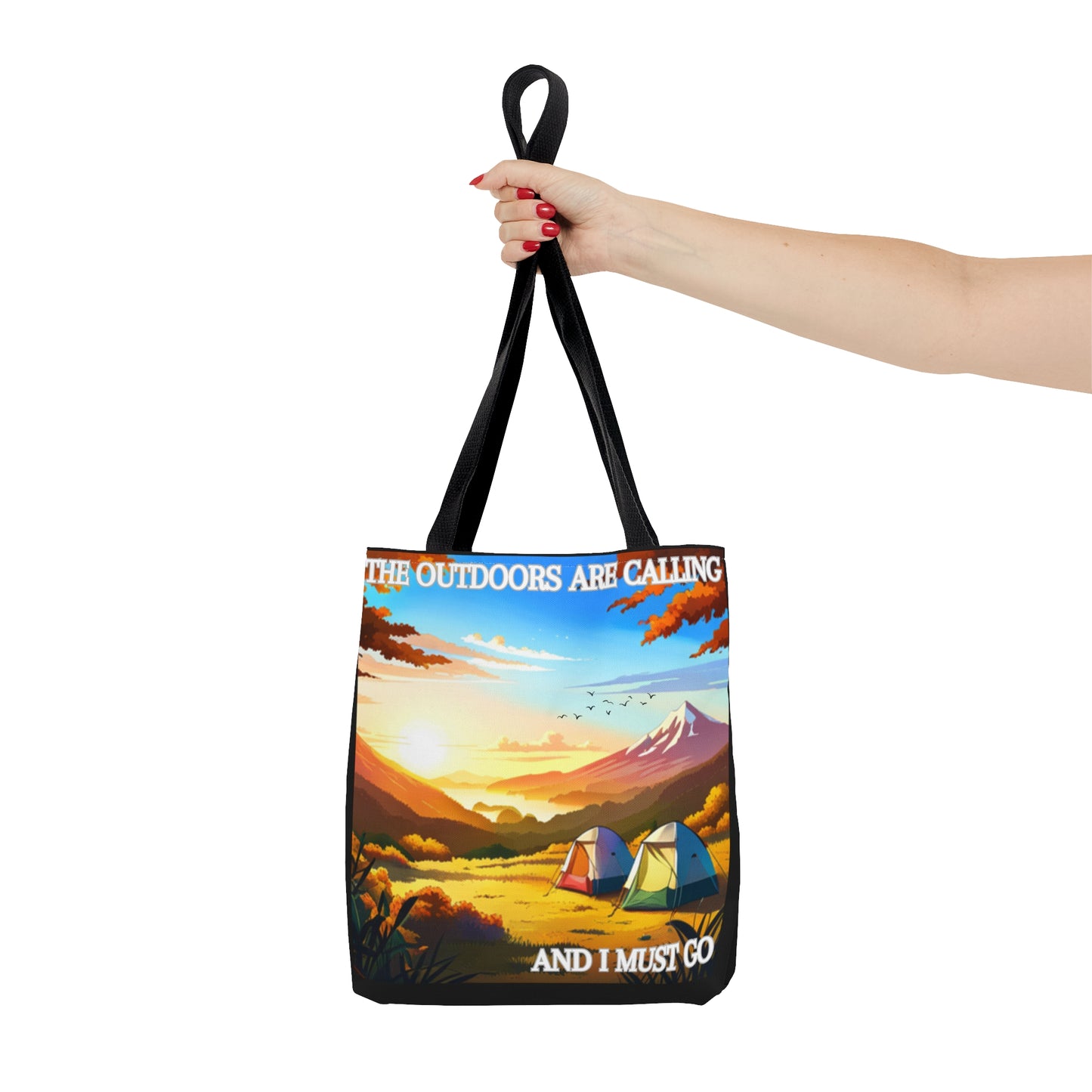 The Outdoors Are Calling Tote Bag