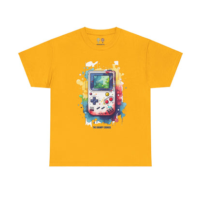 Gameboy- Watercolor Gameboy Unisex Heavy Cotton Tee