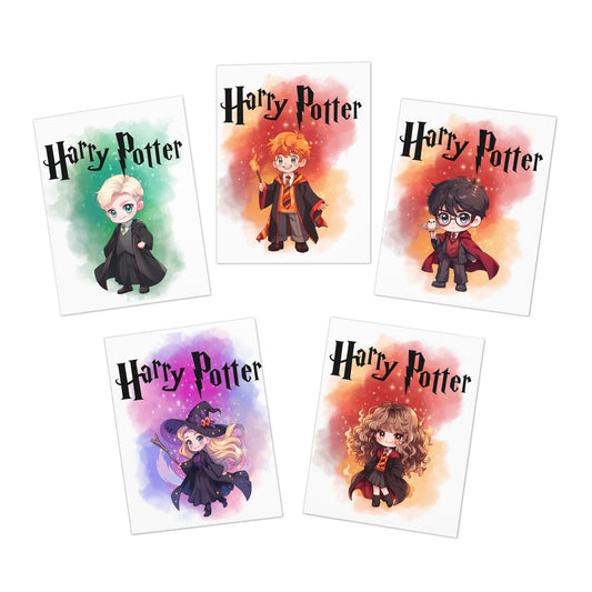 Harry Potter Multi-Design (Blank) Greeting Cards (5-Pack)