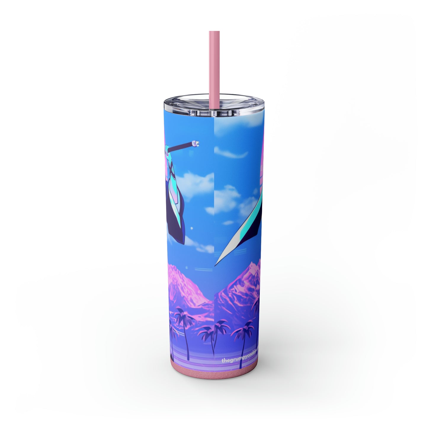 Ichigo Skinny Tumbler with Straw, 20oz