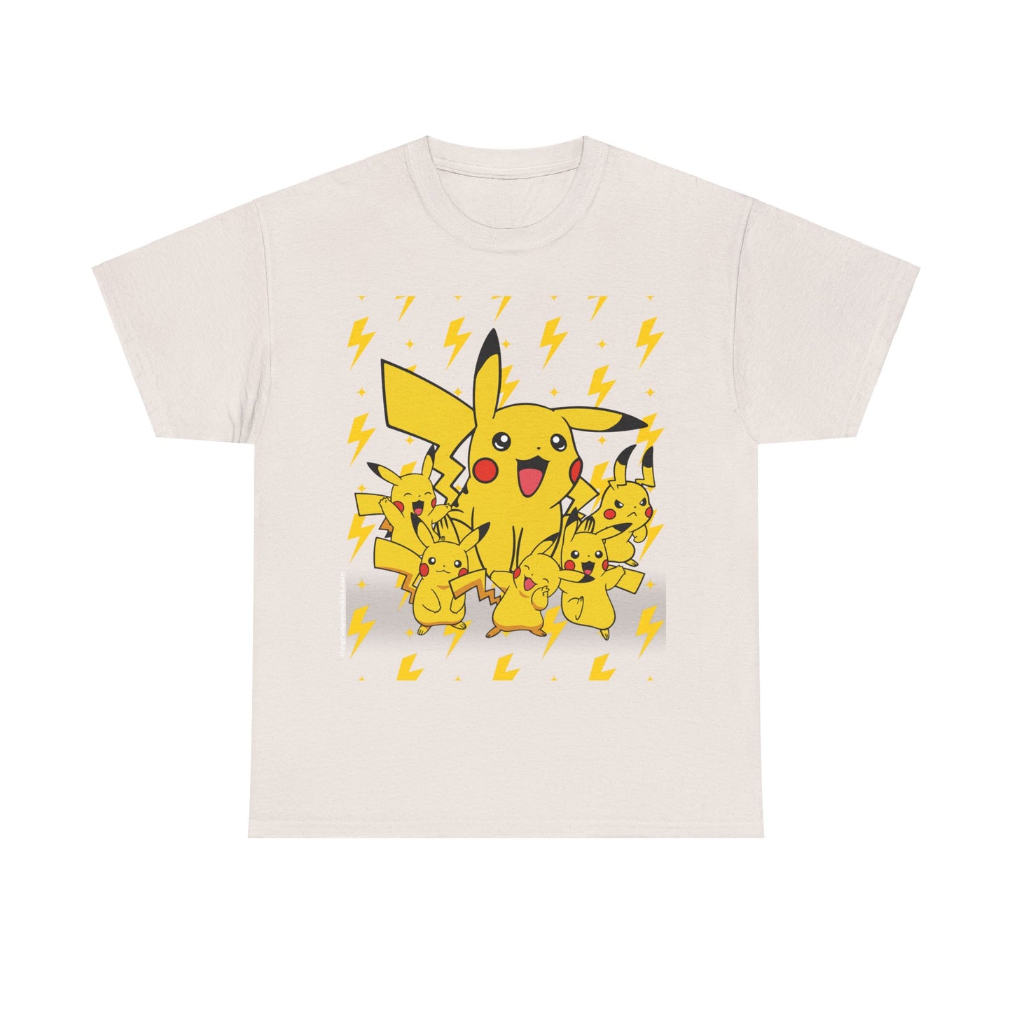 Pika Pika Pika Unisex Heavy Cotton Tee