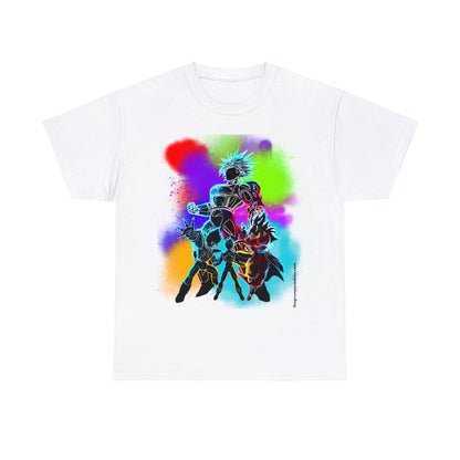 Dragon Ball Z Technicolor Unisex Heavy Cotton Tee