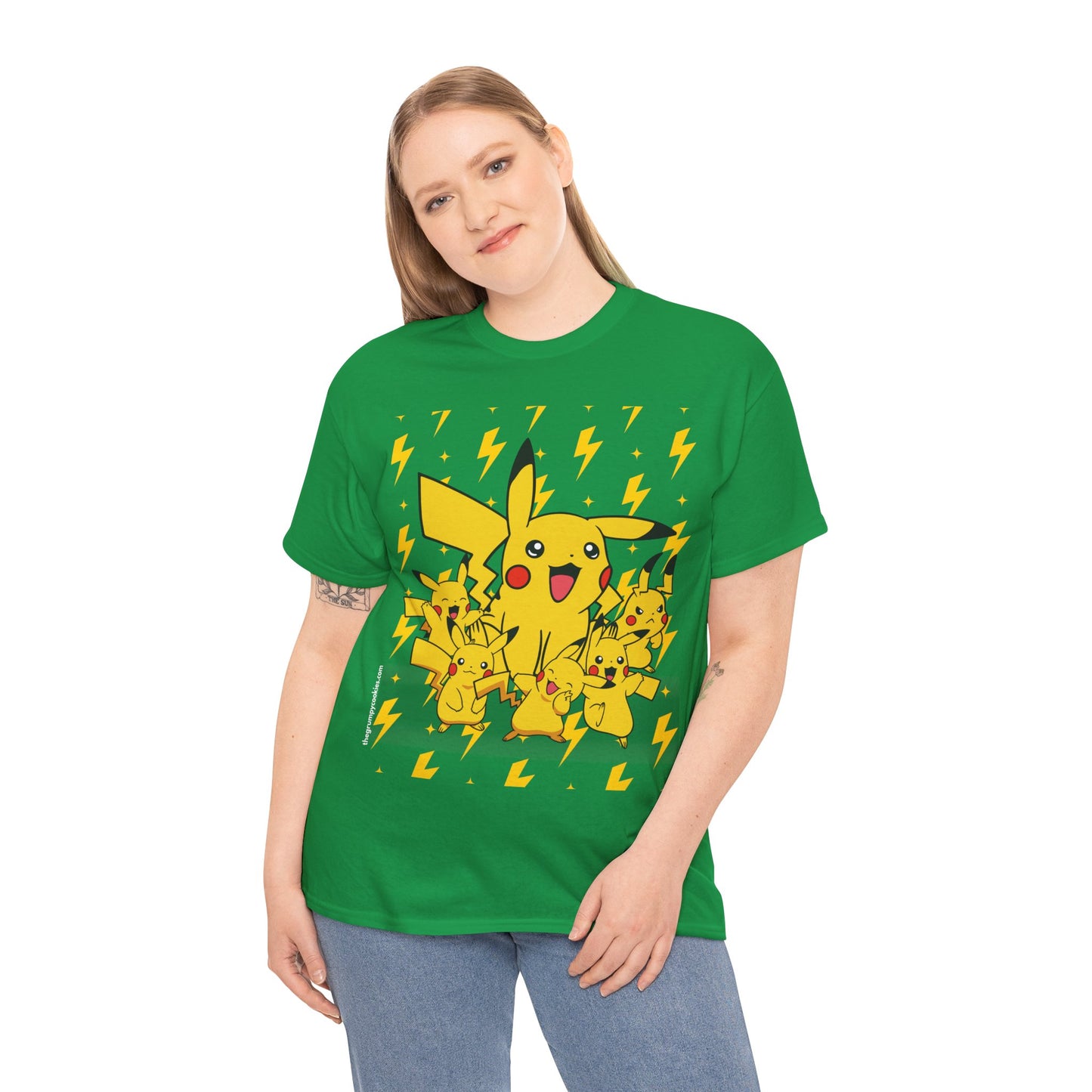 Pika Pika Pika Unisex Heavy Cotton Tee