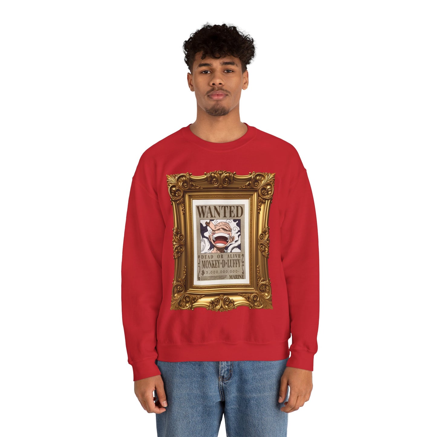 Fine Art Luffy Unisex Heavy Blend™ Crewneck Sweatshirt