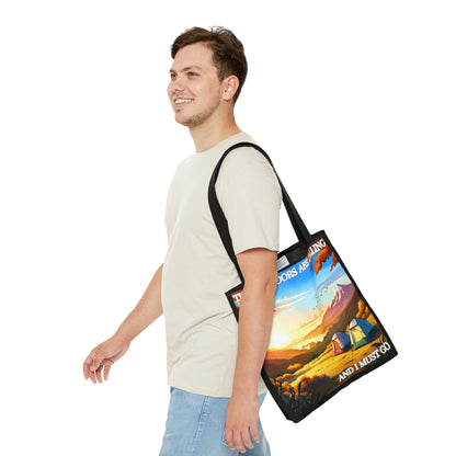 The Outdoors Are Calling Tote Bag