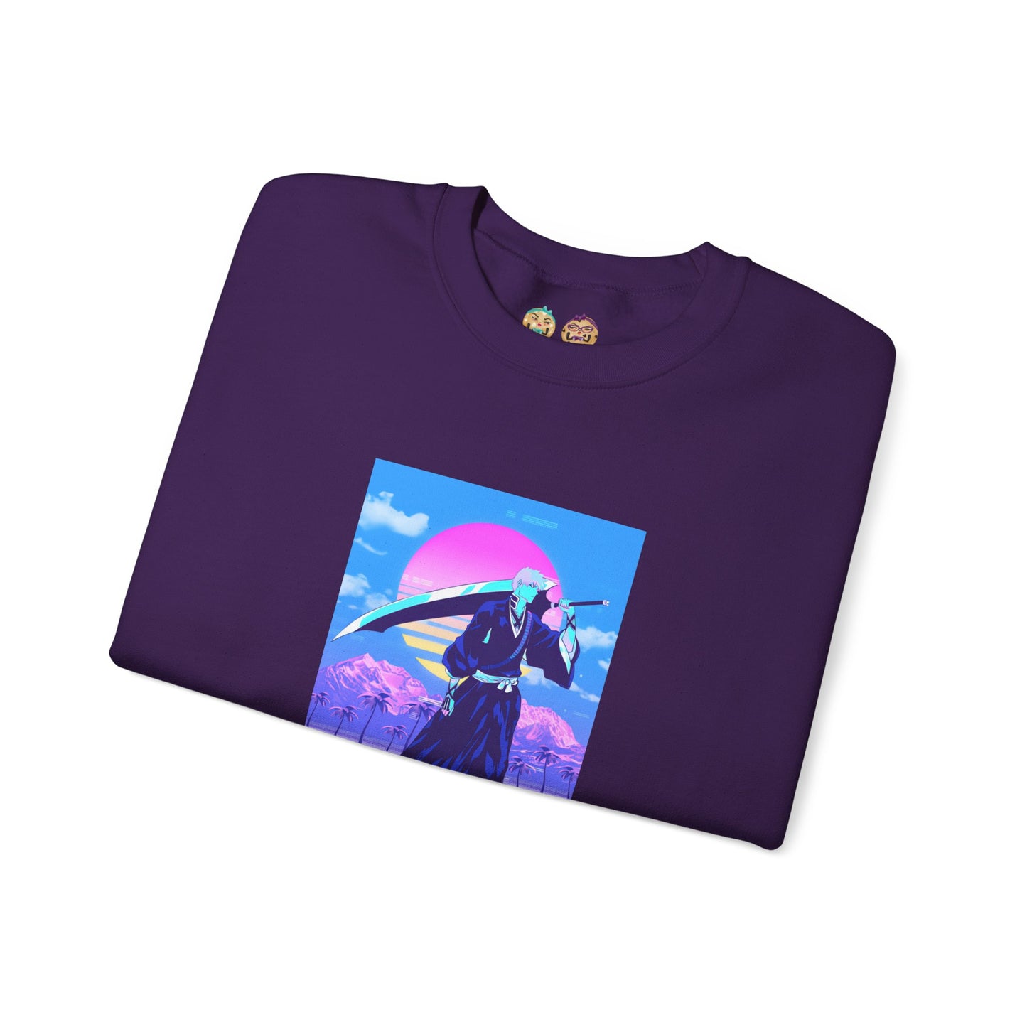 Vaporwave Ichigo Unisex Heavy Blend™ Crewneck Sweatshirt