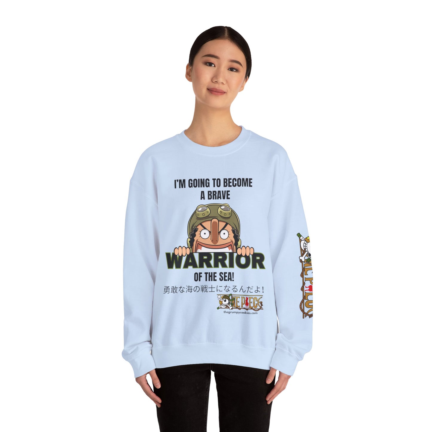 Brave Warrior of the Sea Unisex Heavy Blend™ Crewneck Sweatshirt