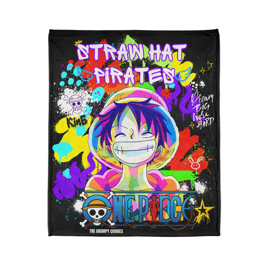 One Piece - Color Explosion Luffy Polyester Blanket