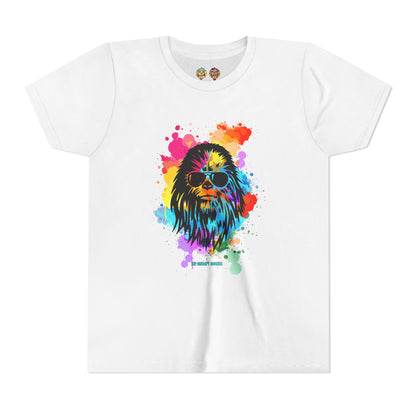 Star Wars - Ladies Love Cool Chewie Youth Short Sleeve Tee