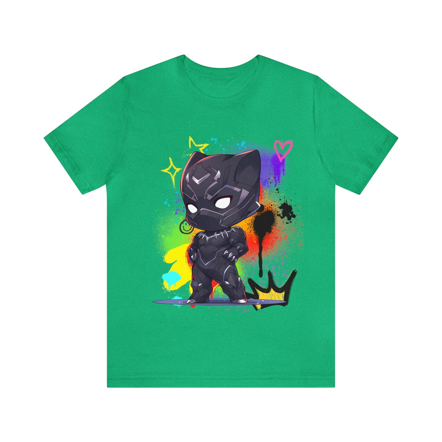 Black Panther Jersey Short Sleeve Tee