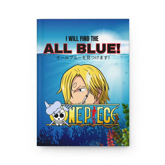 One Piece - The All Blue Hardcover Journal