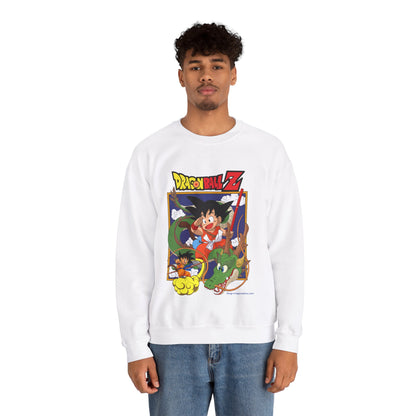 Old School DBZ Unisex Heavy Blend™ Crewneck Sweatshirt