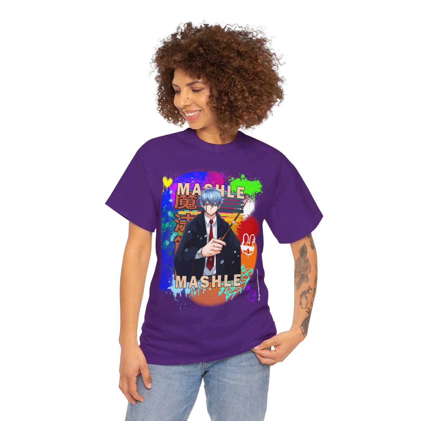 Lance Crown Graffiti Unisex Heavy Cotton Tee