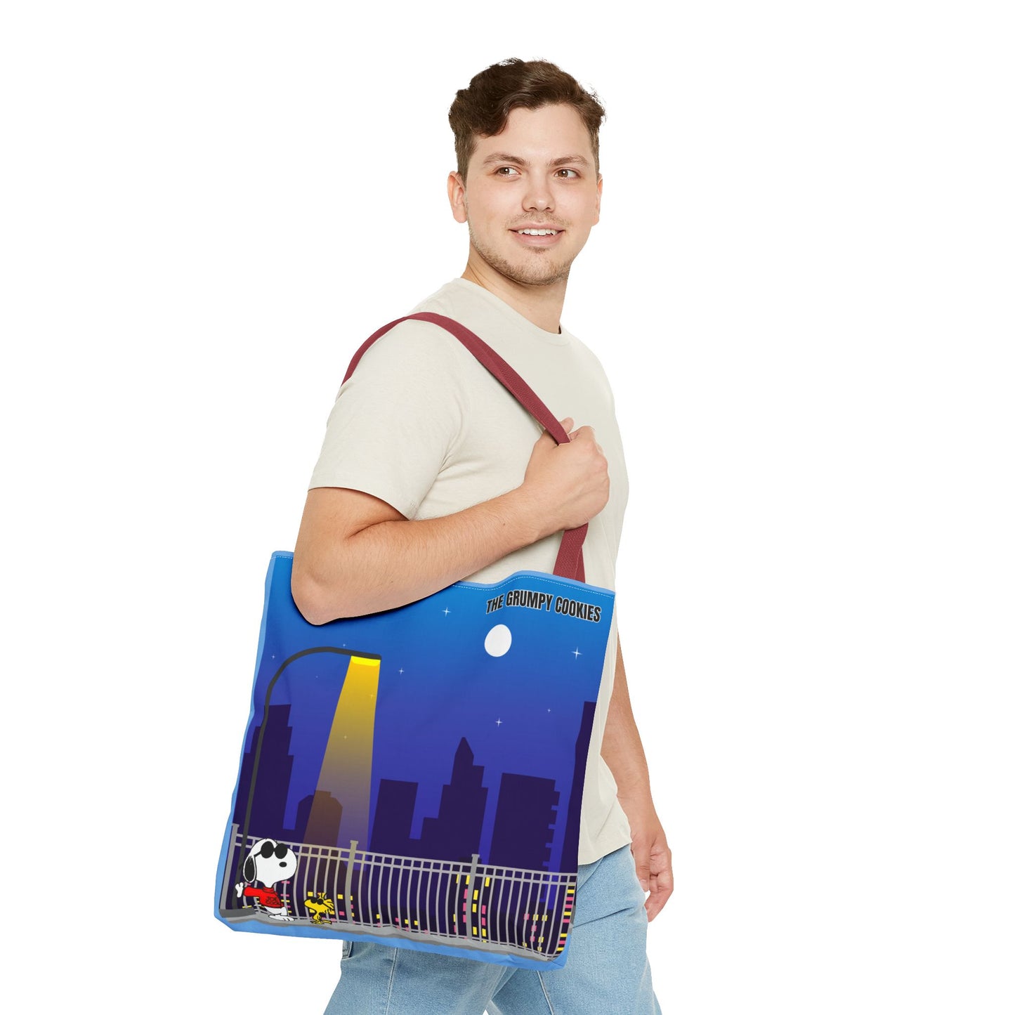 Snoopy - Joe Cool & Woodstock Tote Bag