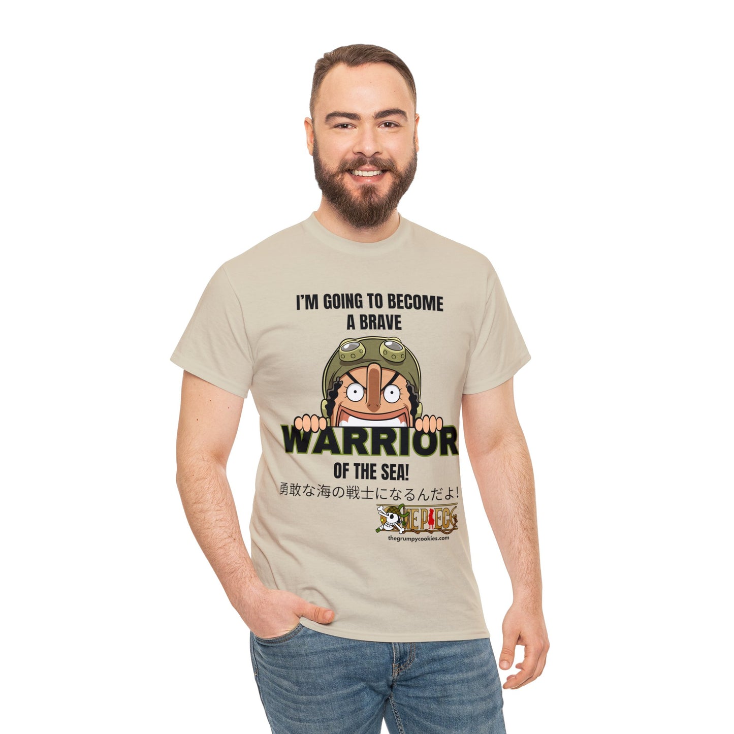 Brave Warrior of the Sea Unisex Heavy Cotton Tee