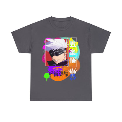 Gojo's Side Smile Unisex Heavy Cotton Tee