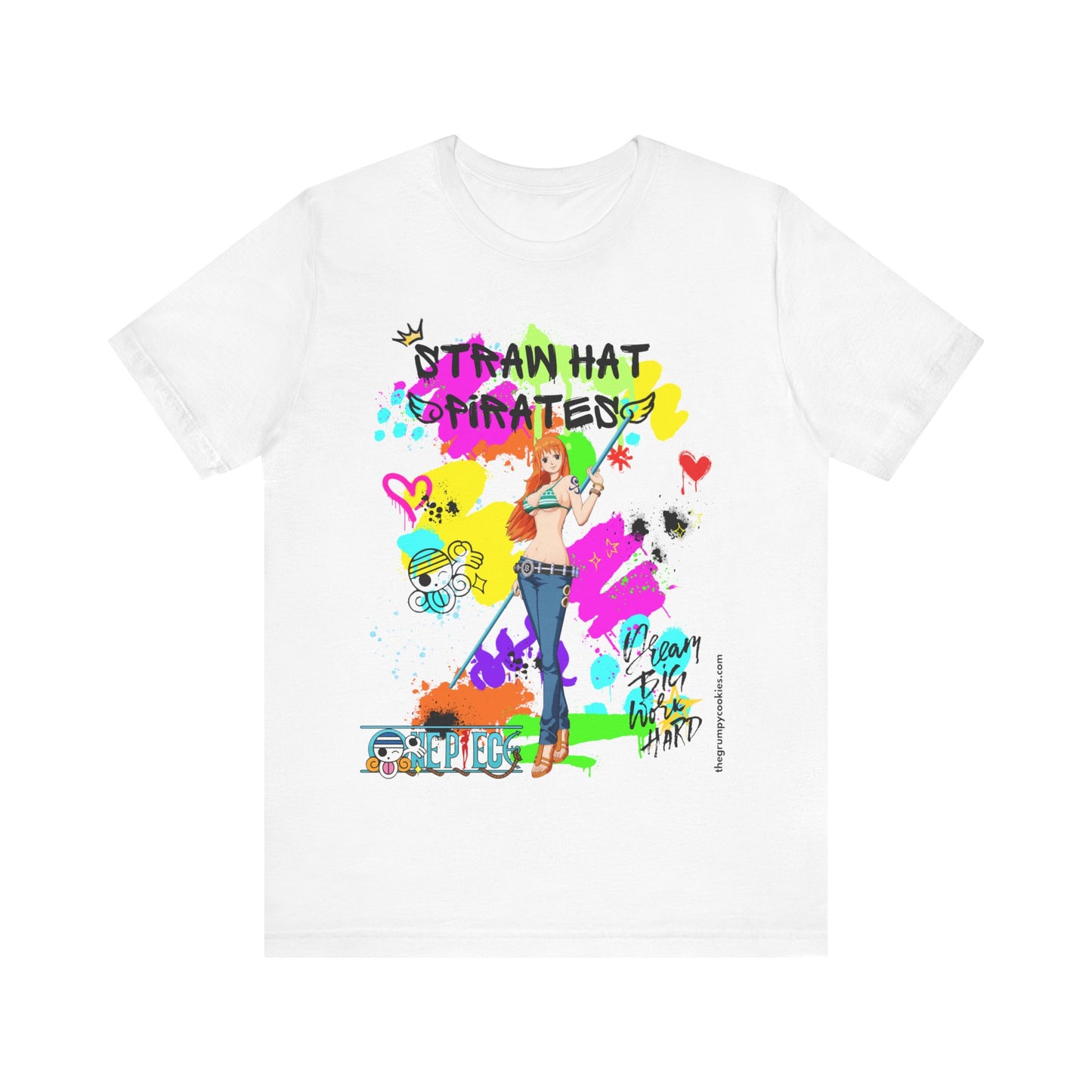 Graffiti Nami  Unisex Jersey Short Sleeve Tee