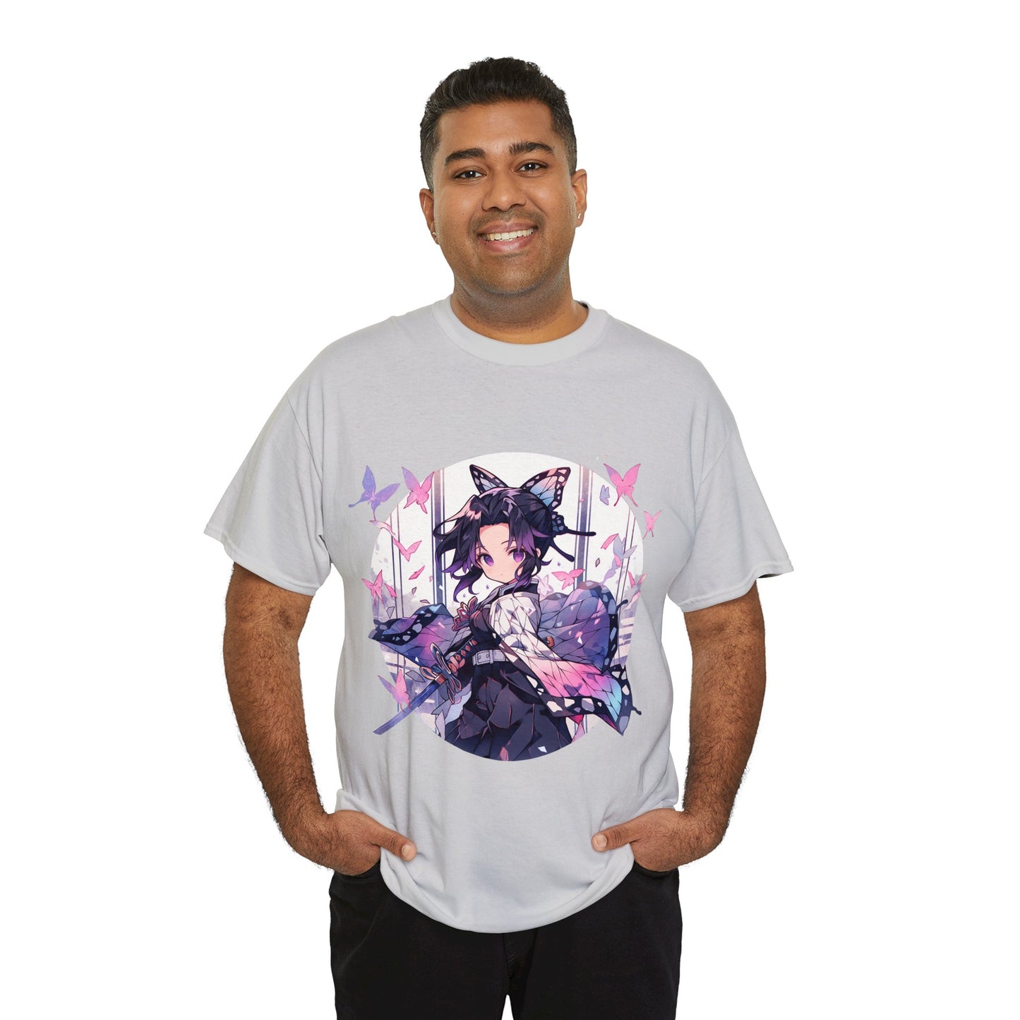 Stained Glass Shinobu Kocho Series Unisex Heavy Cotton Tee