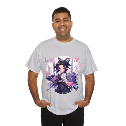 Stained Glass Shinobu Kocho Series Unisex Heavy Cotton Tee