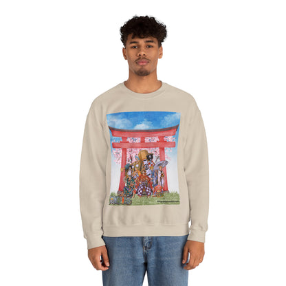 Greetings from Wano Unisex Heavy Blend™ Crewneck Sweatshirt