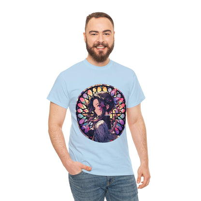 Stained Glass Shinobu Kocho Series Unisex Heavy Cotton Tee