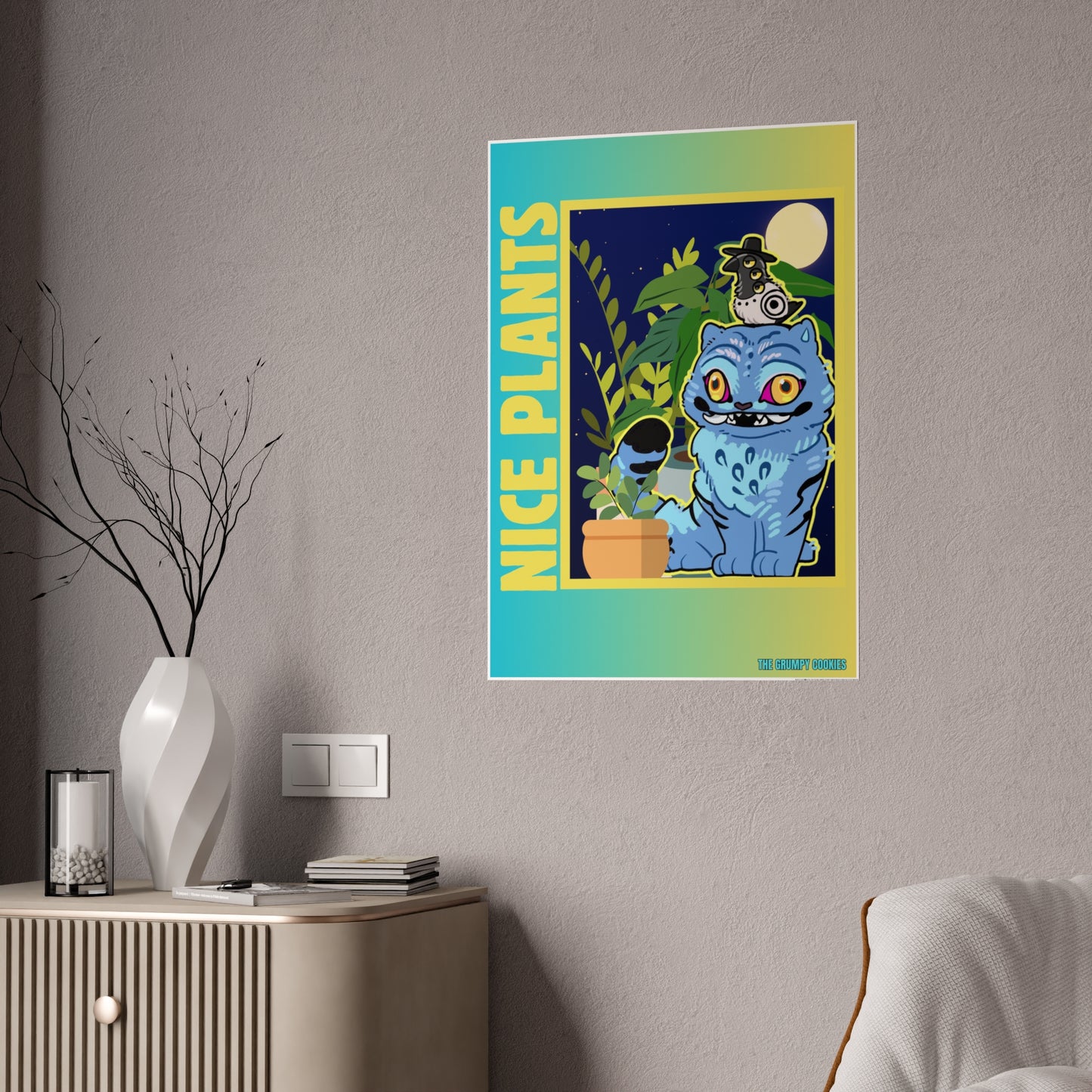 KPDH - Nice Plants Glossy Art Print