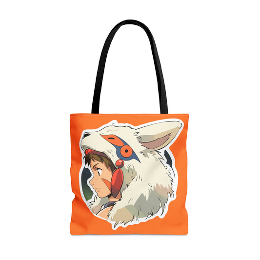 Princess Mononoke Crusta Orange Tote Bag