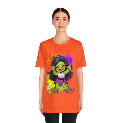 She Hulk Jersey Short Sleeve Tee