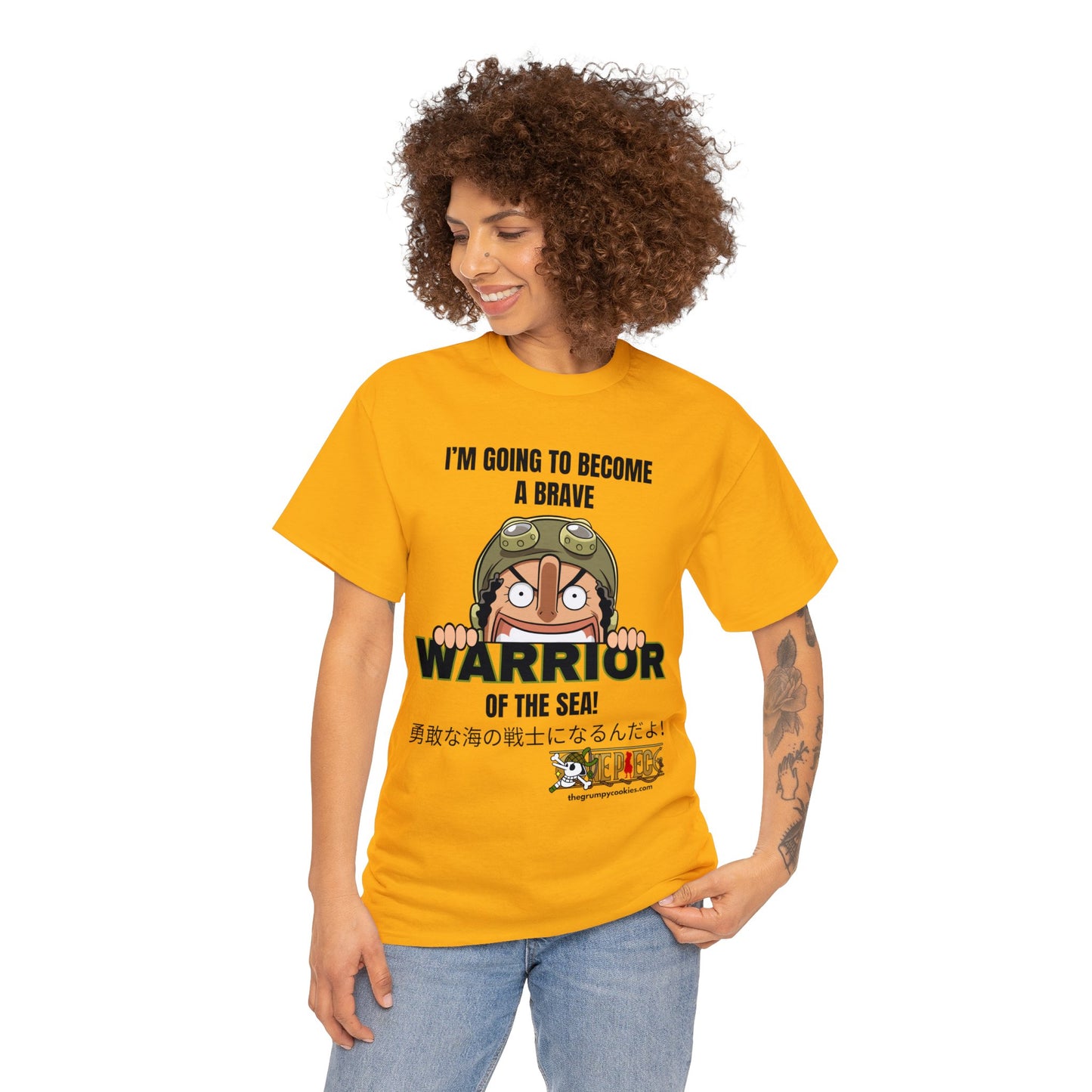 Brave Warrior of the Sea Unisex Heavy Cotton Tee