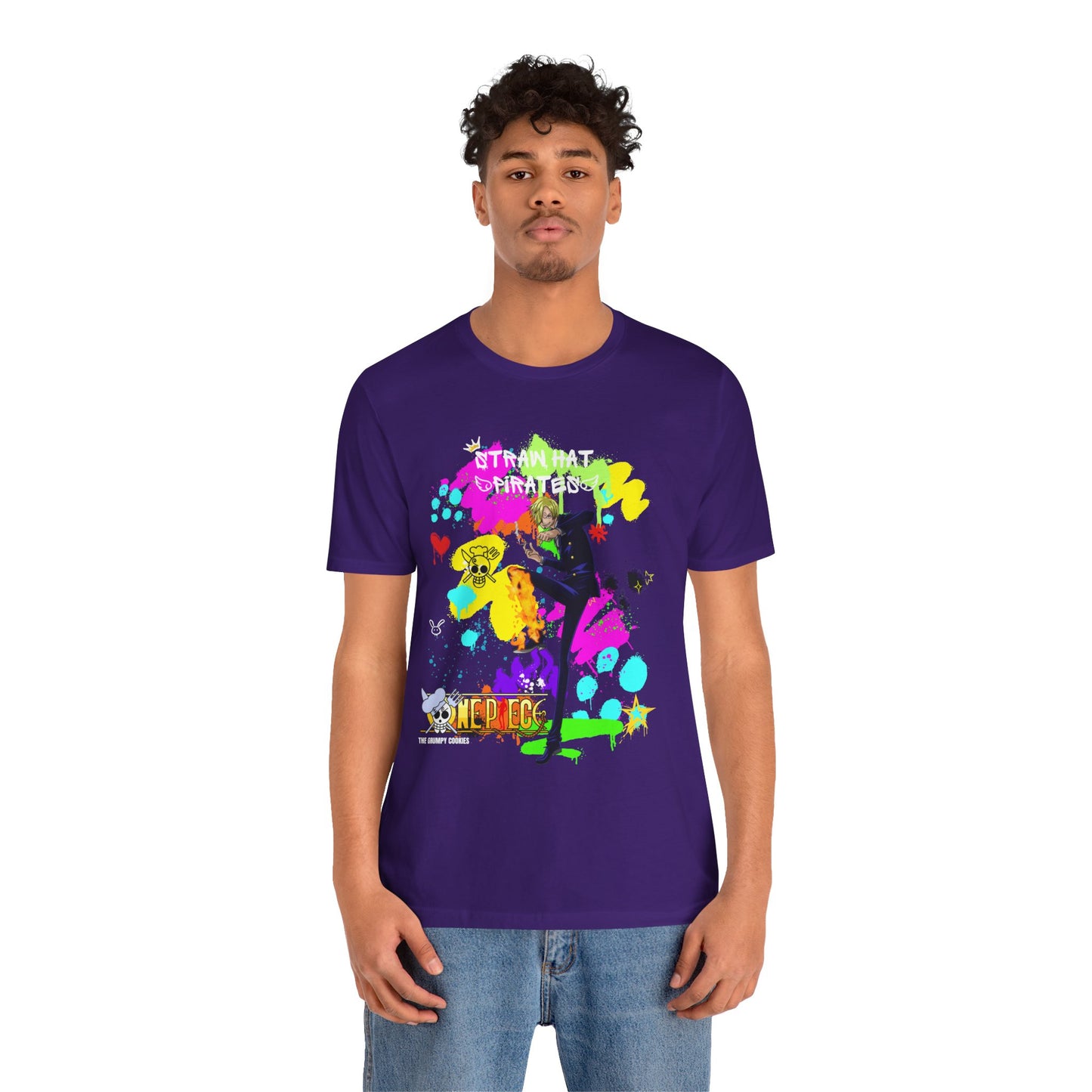 One Piece - Graffiti Sanji Unisex Jersey Short Sleeve Tee