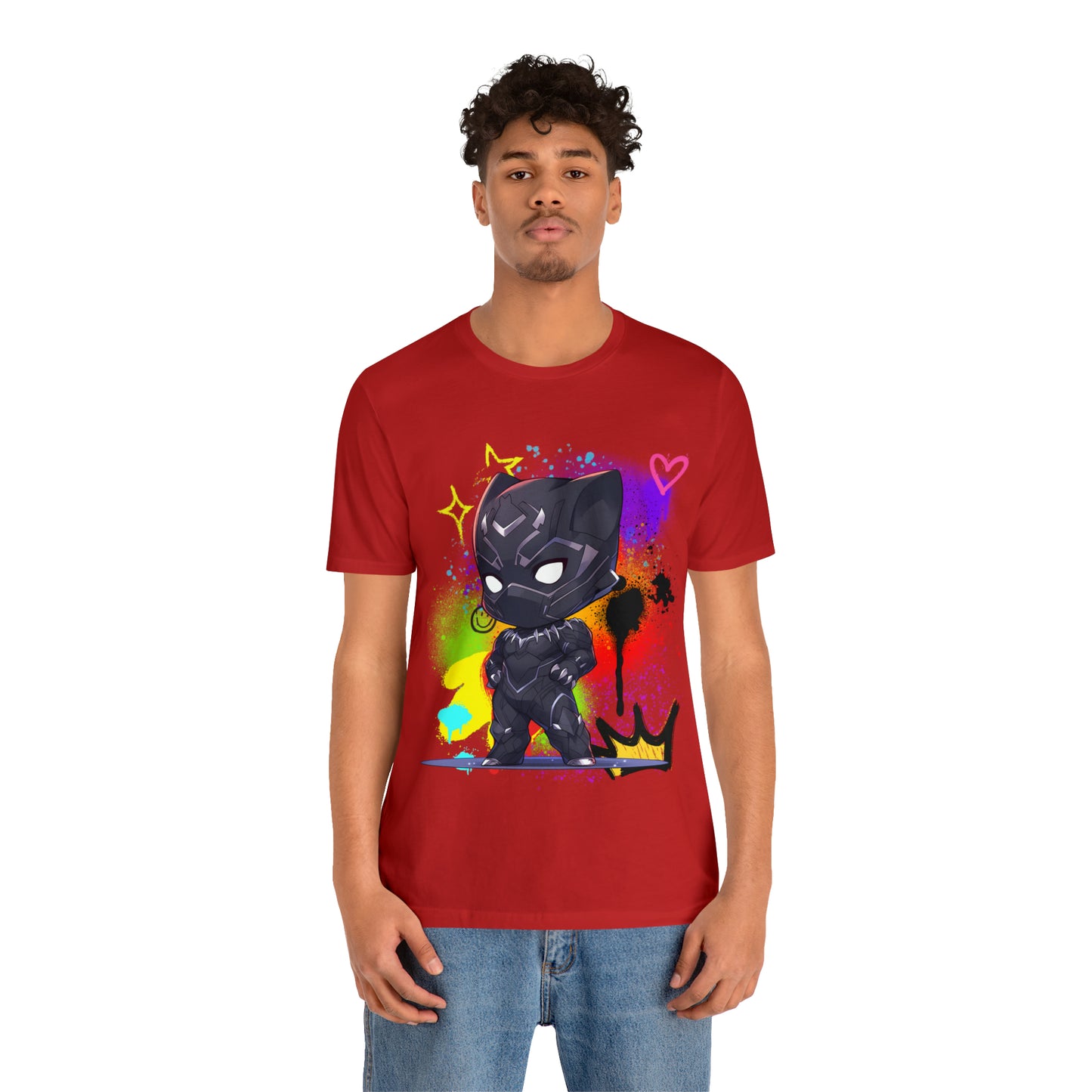 Black Panther Jersey Short Sleeve Tee