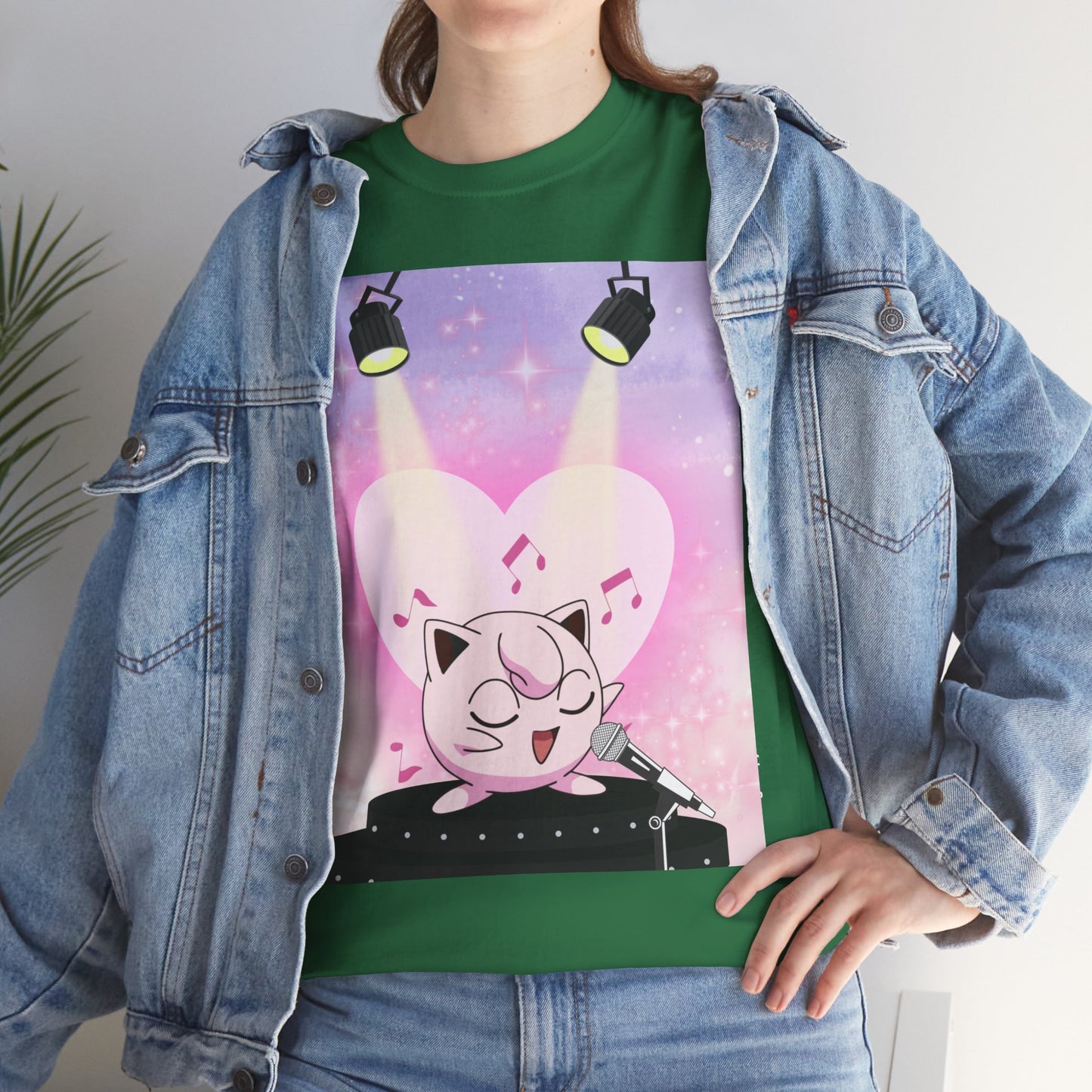 Jiggly On Stage Unisex Heavy Cotton Tee