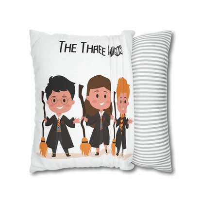 Three Amigos Spun Polyester Square Pillow Case