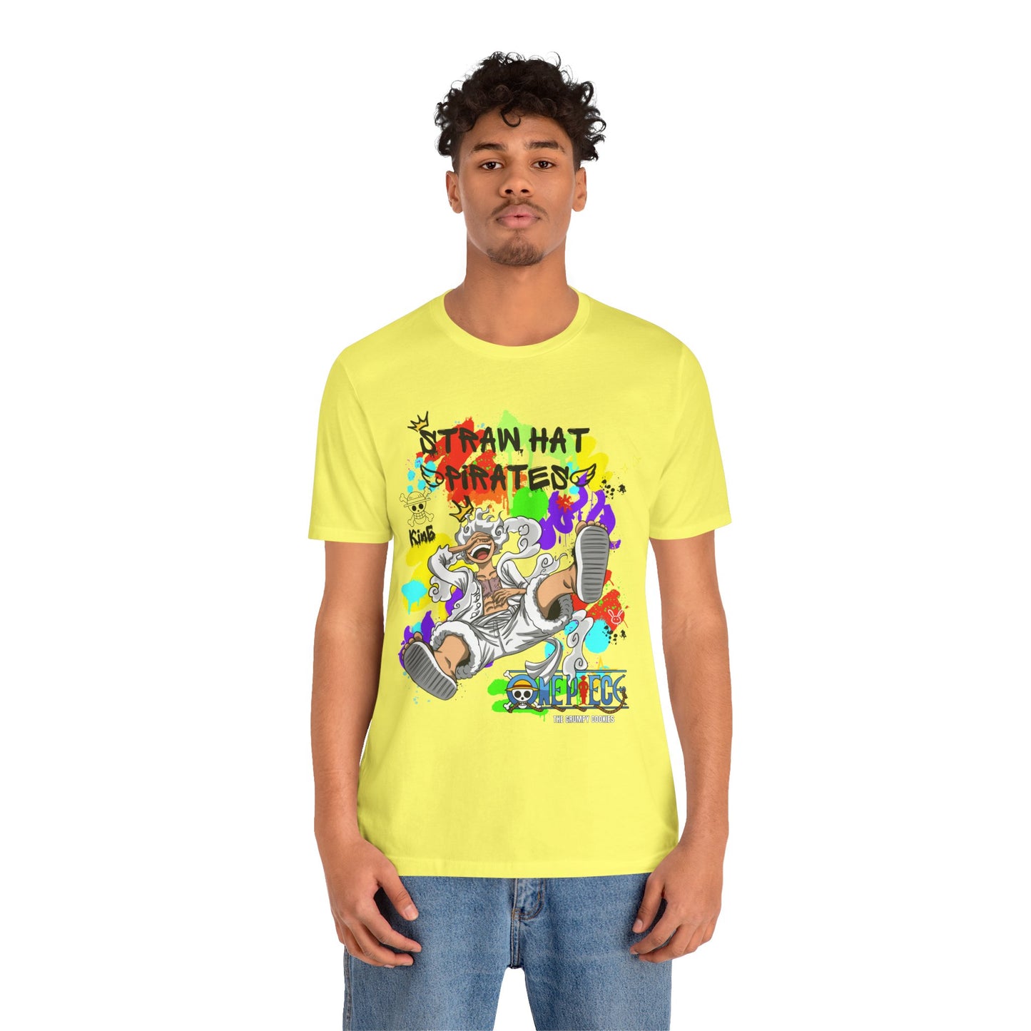 One Piece - Graffiti Luffy Unisex Jersey Short Sleeve Tee