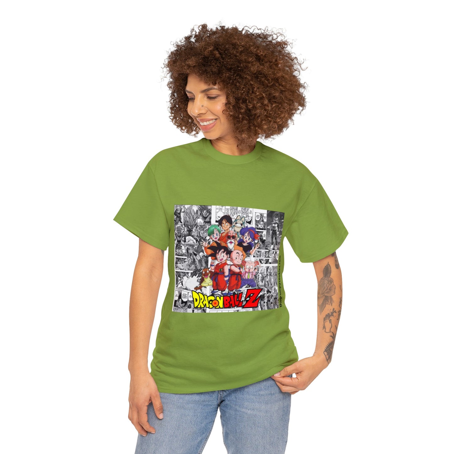 Dragon Ball Group Photo 1 Unisex Heavy Cotton Tee