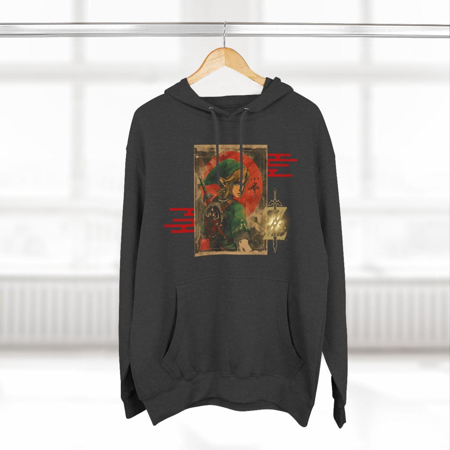 Link - Samurai Link Three-Panel Fleece Hoodie