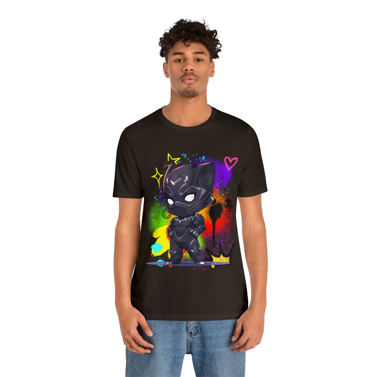 Black Panther Jersey Short Sleeve Tee