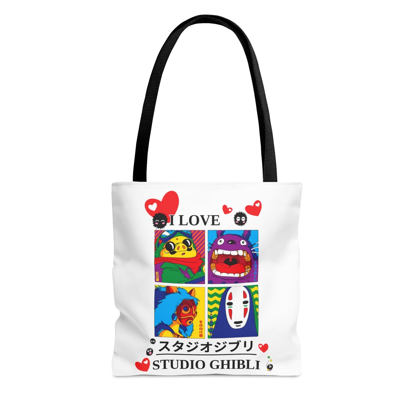 I Love Studio Ghibli Tote Bag