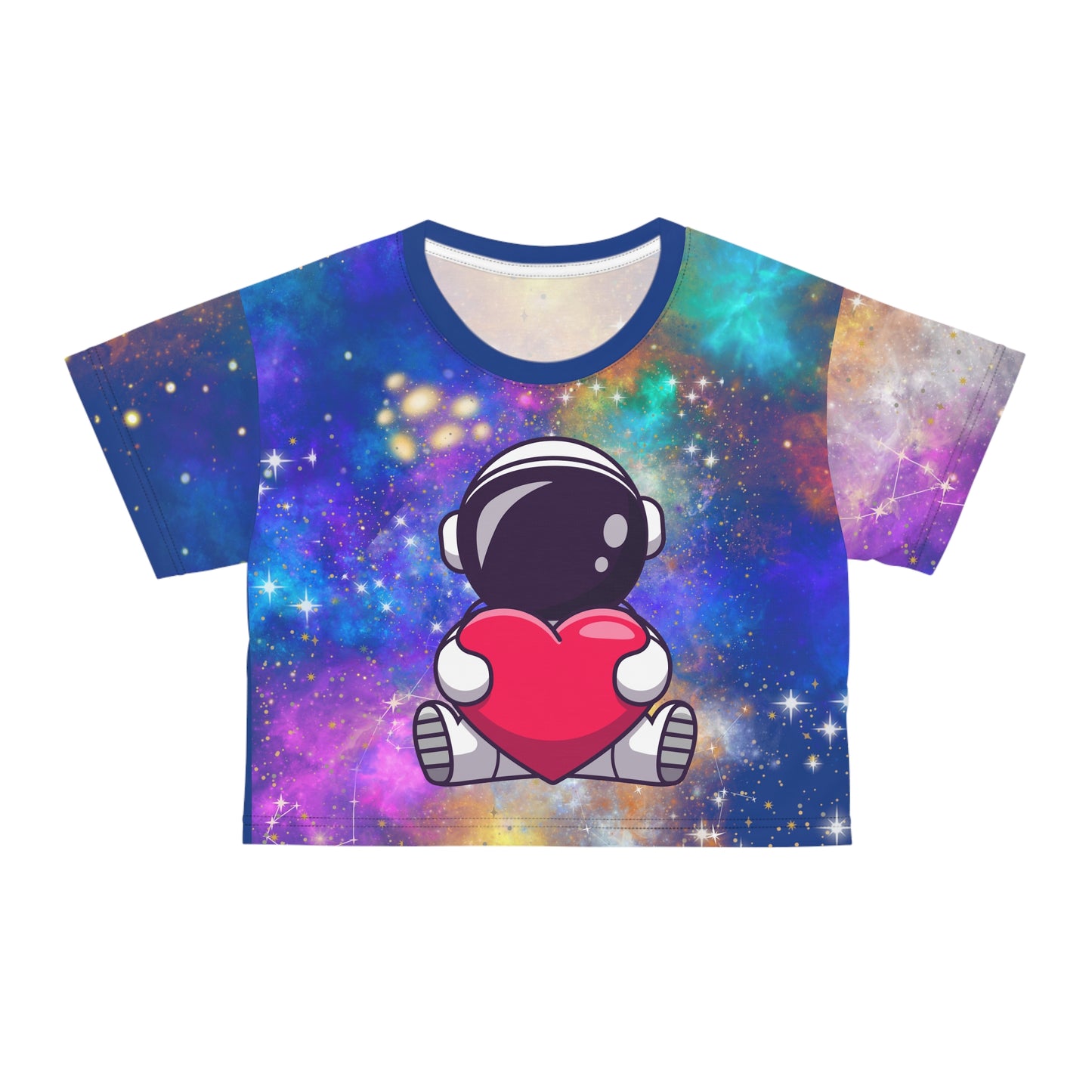 Astronaut Loves You Crop Tee