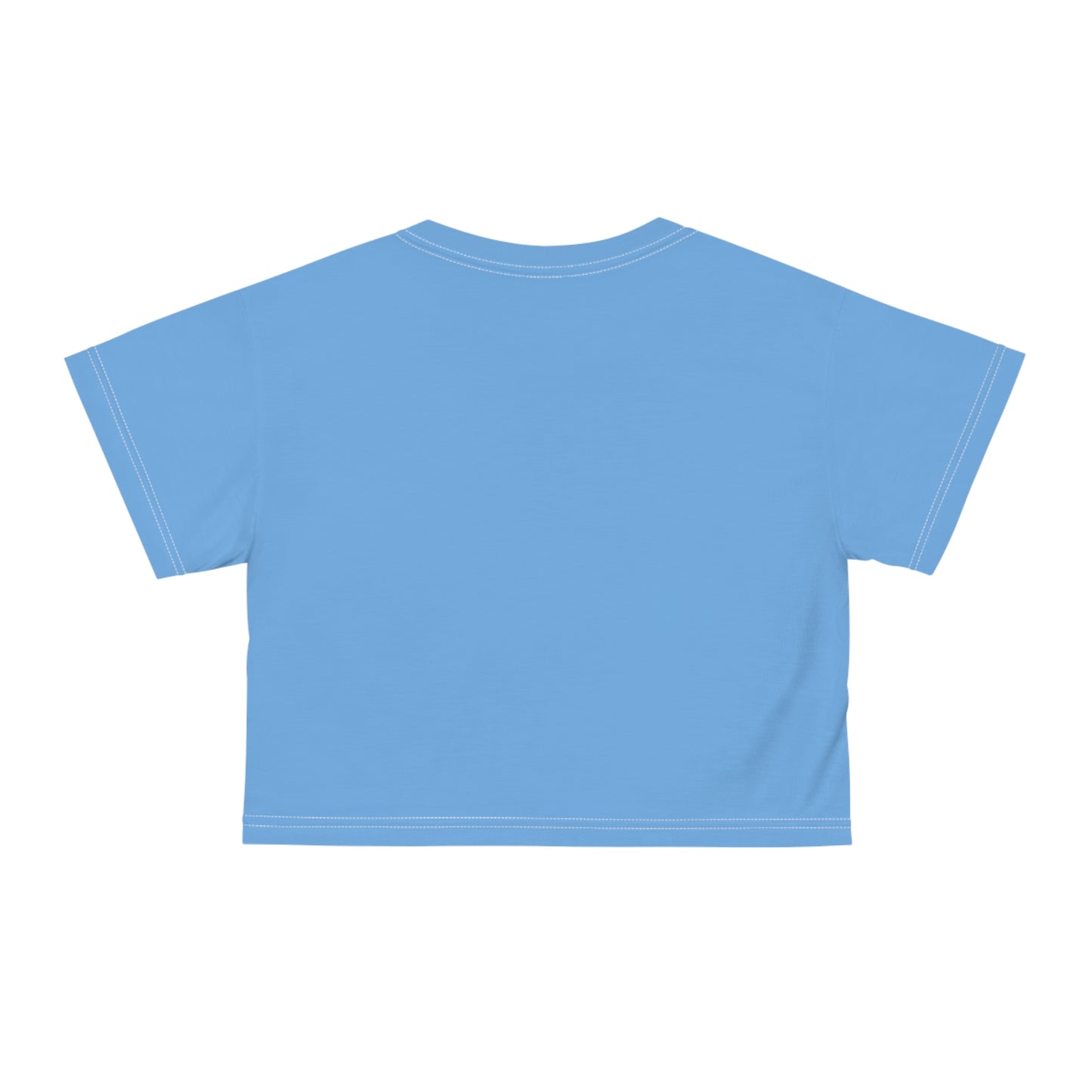 Winston The Ghost Blue Crop Tee