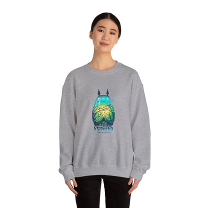 Totoro Garden Unisex Heavy Blend™ Crewneck Sweatshirt