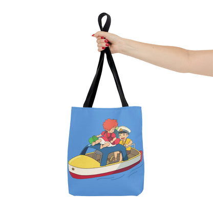 Ponyo and Captain Sosuke Tote Bag